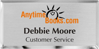 Custom Metallic Name Badge