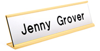 XpressPlates Engraved Name Plate 2" x10"