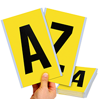 Vinyl Cloth 6 Inch Height A Z Alphabet Kit