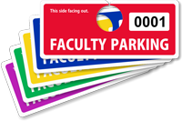 ToughTag™ Mirror Parking Permits