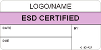 ESD Certified Label [add name or logo]