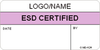 ESD Certified Label [add name or logo]