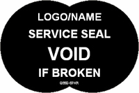 Service Seal Void if Broken Label