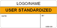 User Standardized Label [add name or logo]