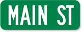 Customized 'Civic' Street Traffic Sign with Suffix