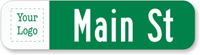 Make Own Civic Street Sign (Suffix and Logo)