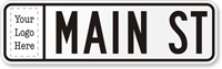 Create Civic Street Sign (Suffix Border and Logo)