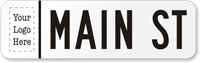 Create Own Civic Street Sign (Suffix and Logo)