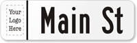 Create Own Civic Street Sign (Suffix and Logo)