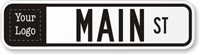 Custom Civic Street Signage (Suffix Border and Logo)