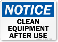 Notice  Sign