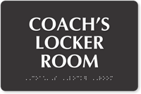 TactileTouch Braille Sign