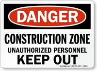 Danger  Unauthorized Personnel Sign