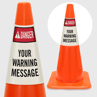 Custom ANSI Danger Cone Collar