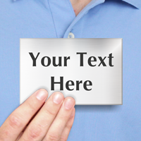 Custom Engraved Steel Sign