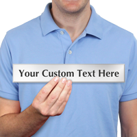 Custom Engraved Steel Sign