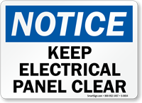 Notice  Sign