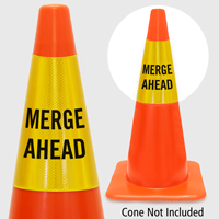 Merge Ahead Cone Collar