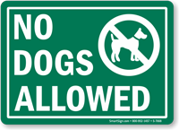 No Dogs Allowed