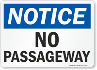 Notice  Sign