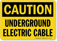 OSHA Caution  Sign
