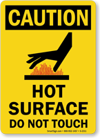 Caution:  Sign
