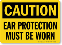 OSHA Caution  Sign