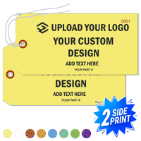 Double Sided Warehouse Tag (7.25" x 3.625")