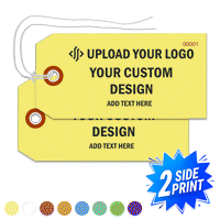 Double Sided Warehouse Tag (4.25" x 2.125")