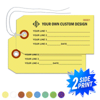 Double Sided Warehouse Tags