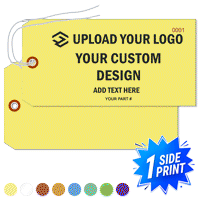 Single Sided Warehouse Tag, (7.25" x 3.625")