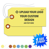 Single Sided Warehouse Tag, (4.25" x 2.125")