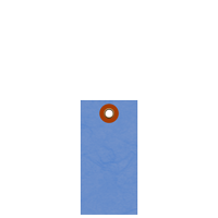 Blue Blank Tyvek Shipping With Metal Eyelet