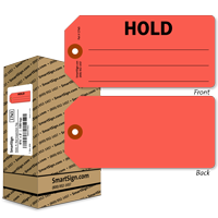 Hold Inspection Tag in a Box with Fiber Patch