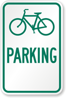 Bicycle Parking Sign - D4-3, SKU: X-D4-3