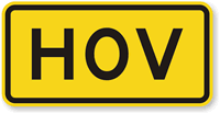 Hov - Traffic Sign