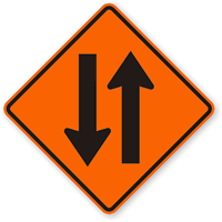 Two-Way Traffic (Symbol) - Traffic Sign