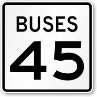 Bus Speed Limit - 45