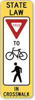 In-Street Trail Crossing - Yield