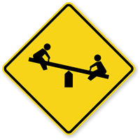 Playground Symbol - Traffic Sign