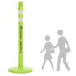 School Crossing Safety Pole Stanchion