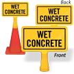 Wet Concrete ConeBoss Sign