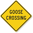 Goose Crossing Sign
