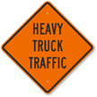 Heavy Truck Traffic Sign