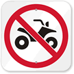 No All-Terrain Vehicle Symbol Sign