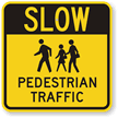 Pedestrian Safety Sign