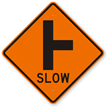 Side Road T Junction Right Sign