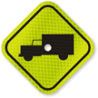 Truck Symbol Sign