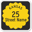 Custom Kansas Highway Sign