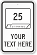Custom Tennessee Highway Sign